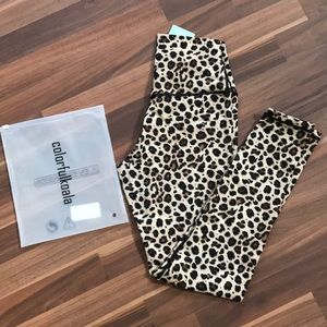 Colorfulkoala leopard 7/8 leggings